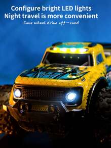 Children, 2.4G, Remote Off-Road Vehicle, High-Speed, Climbing Car, Rechargeable, Boys, RC, Drifting Toy Car, Birthday Gift