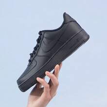 Nike AIR FORCE 1 '07空軍一號板鞋男鞋2026新款運動休閒鞋低筒板鞋CW2288-001 - 黑色 - 查看 7