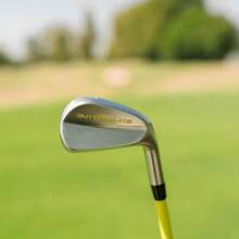 RYP ButterBlade Training Club Imp Accuracy Swing Mechanics RealTime Feedback Right LeftHanded Options Golf Training Club Golf Swing Trainer - Yellow - View 2