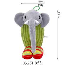 新款 1 件 Tung Tung Tung Sahur 毛绒玩具，Tralalelotralala 毛绒玩具，神话生物毛绒玩具 - 病毒式表情包玩具，搞笑丑萌娃娃，完美的恶作剧礼物、生日礼物、儿童玩具 - 彩色 - 查看 10