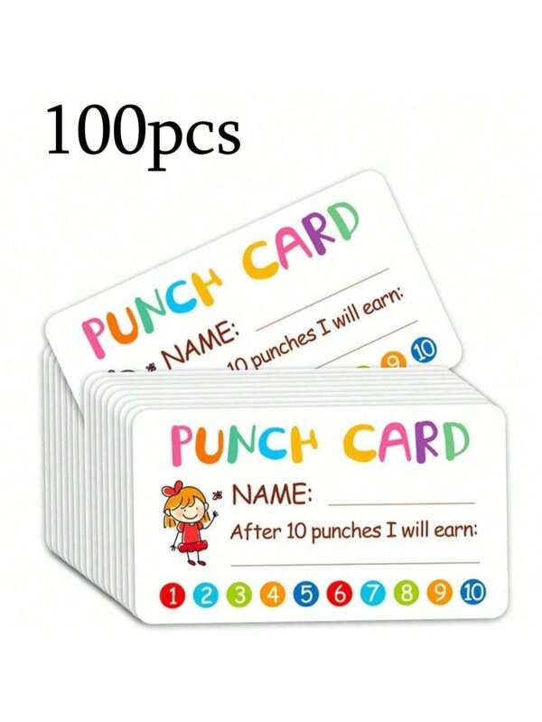50pcs Creative Children Behavior Incentive Reward Small Cards (50pcs/Set),Back To School,School Supplies