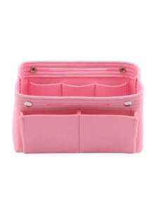 Multi-Functional Makeup Organizer Felt Cloth Insert Bag Travel Cosmetic Bag Liner Bags,Boho Vibes