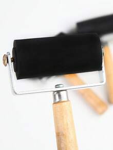 DIY 艺术压力滚筒，多种尺寸选择，专业手工艺术印刷工具，适用于油毡印刷、压印、壁纸和工艺品