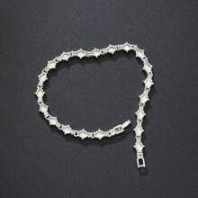 CIREY Pulsera con micro incrustación de circonita, accesorios de muñeca estilo hip hop