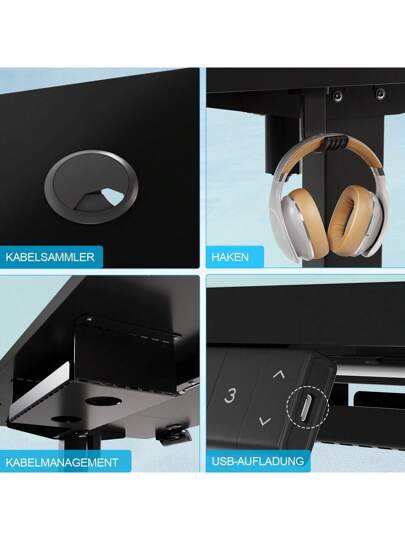 Gunji Electric St ing Bureau Height Adjustable Sit Memory Slimme Panel view 8