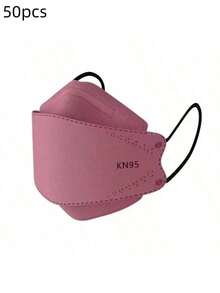 30 chiếc khẩu trang KN95 bảo vệ người lớn 4 lớp chất lượng cao mới, bao bì riêng lẻ 3D dùng một lần, tiện lợi cho du lịch ngoài trời - Nhiều màu - Xem 18