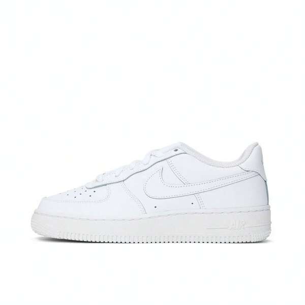 Nike Zapatillas casuales estilo Air Force 1 LE (GS) para niños, de suela baja, DH2920-111