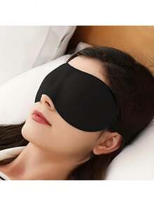 3D Contoured Sleep Mask – 1PC Ultra-Soft Eye Mask For Women & Men – Blocks Light Completely Without Eye Pressure – Ideal For Travel, Meditation, Napping, And Shift Work – Ergonomic Eyeshade For Deep Sleep Anywhere – Lightweight, Portable, And Skin-Friendly - Multicolor - View 5
