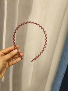 Frosted Multi-Color Fashion Hair Pressing Headband Invisible Wave Headband Summer Sports Face Washing Short Hair Headband Hair Hoop - Multicolor - View 18