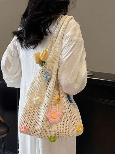 Nowa torba na ramię w stylu koreańskim dla kobiet, swobodna minimalistyczna modna spersonalizowana torba na ramię