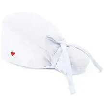 1pc Nurse Cap/Hat With Heart & Electrocardiogram Embroidery Design, Solid Color - Multicolor - View 5