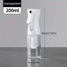 1 Stück Friseursprühflasche 200ML/300ML/500ML mit Hochdruck Dauerspray, weißem Automatikdruck und Ultrafeinem Sprühnebel