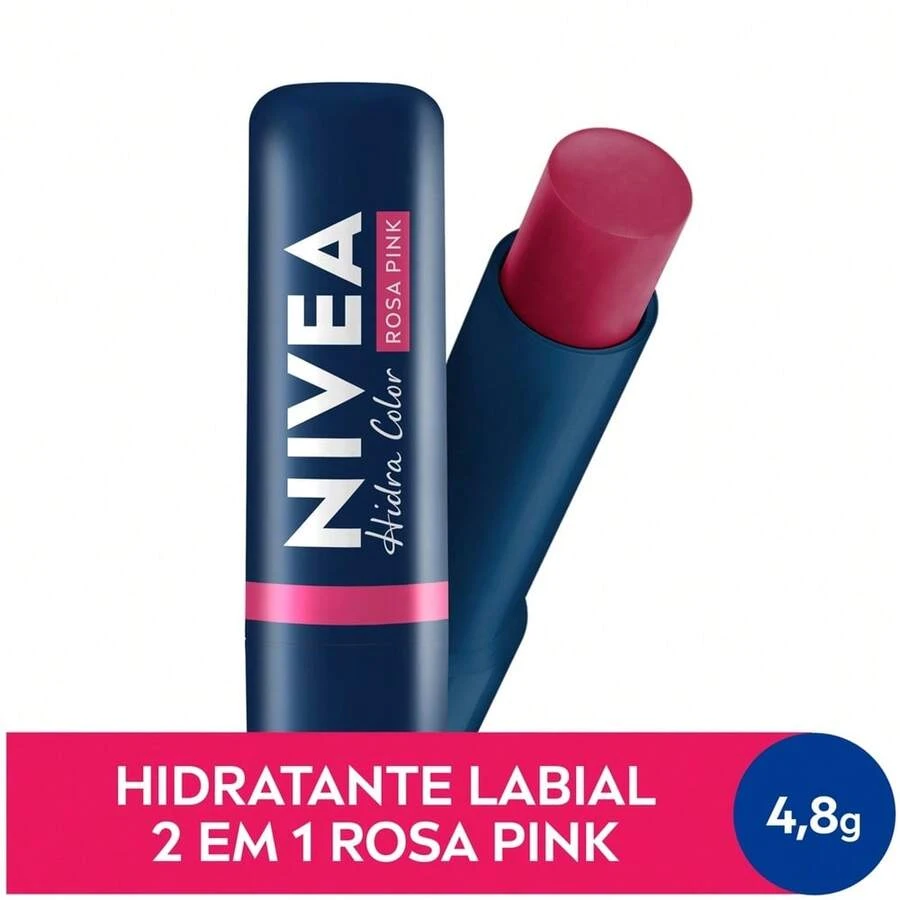 Nivea - Lip Balm SPF15 4.8g (COLOR PINK) - COLOR PINK - View 1