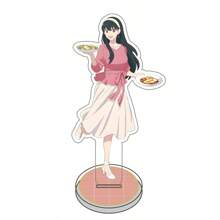 Nouveau support en acrylique de 15 cm Figurine SPY*FAMILY Anime Périphériques Beau décor de chambre de bureau Ornement Enseigne humanoïde