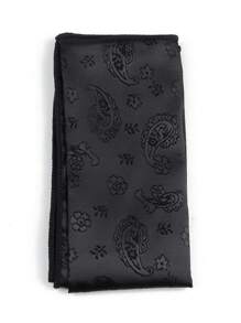 ZLQ&GOU 1pc Paisley Pattern Handkerchief, Elegant & Comfortable Pocket Square For Men, Suitable For Formal Occasions Such As Dress Shirt And Dinner Party - Multiple Colors Available