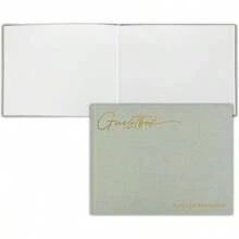 Beautiful Wedding Guest Book Your Wedding Reception - Simply Elegant Guestbook To Sign In And Add Photos - The Shower Guest Book The Special Day