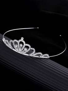 1 Piece/Fashionable Boy And Girl Crowns, Cute Headbands For Girls And Princesses, Children's Holiday Performance Hair Accessories, Bridal Crowns, Wedding Headpieces, The Best Birthday Gift For Beautiful Princesses, Anniversary Party Gifts, Holiday Gifts, Wedding Gifts, Holiday Gifts