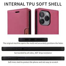 Wallet With Card Slot RFID Blocking Magnetic Flip Faux Leather Case Compatible With Iphone Compatible With Samsung Galaxy Compatible With Xiaomi Redmi Pixel OPPO Realme Xperia Soft Business Shockproof Cover Waterproof Anti-Fall Scratch Resistant Full Cover