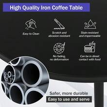 GO Patio Half- Moon Curved Outdoor Furniture Sofa Set With Coffee Table, All Weather Iron Frame Outdoor Indoor Conversation Set For 6 People, Padded Seats And Backrest Cushions For Garden, Gray-998 - Multicolor - View 5