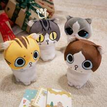 1pc Cute & Fragrant Cat Plush Desk Companion Doll Doll, Girlfriend Gift
