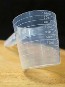 1pc Transparent Pet Feeding Spoon With Scale, Plastic Dog/Cat Food Portion Scoop - Multicolor - View 8