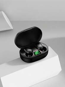 GENAI [Version améliorée] Mini écouteurs sans fil intra-auriculaires, légers, avec microphone intégré, étanches, son premium immersif, connexion longue distance avec boîtier de chargement