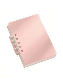 1/6pieces Portable Pocket Notebook, Morandi Mini Notebook, Portable Pocket Loose Leaf Notebook With High Appearance, Portable Notepad, Memo Diary, Schedule, Organizer Of School, Office And Study Supplies Agendas