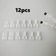 2/6/12pcs Phone Cable Storage Bag, ABS Resin Protective Sleeve For IPhone And Android Phones To Prevent Breakage And Disconnection - Perfect For Home And Travel Use!