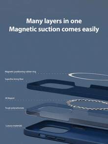 VRNOEI 豪华磁吸无线充电器外壳适用于 16 14 13 12 11 15 17 Pro Max 带绒布适用于 17 AIR 14 15 16 Plus 手机保护套配件 - 暗紫色 - 查看 4