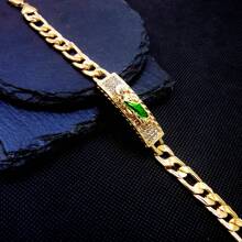 1pc Elegant And Casual Fashion Saint Jude Decorated Bracelet With Rhinestones Suitable For Women's Daily Wear