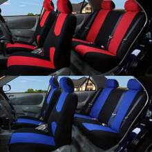 Four Season Universal Seat Cover Car Seat Cover Crescent 9-Piece Set 5-Seat Full Car Flat Seat Cover