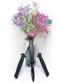 1 pieza Cuchillo falso retráctil creativo, cuchillo simulado retráctil, juguete de broma de cuchillo para asustar, actuación en el escenario, fiesta de disfraces