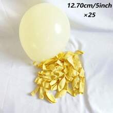 MZYI.LINGER 25 Stücke Macaron-Ballons aus weichen Süßigkeiten (5 Zoll), süße bunte Mini-Ballons, geeignet für Geburtstagsfeiern, Hochzeitsfeiern, Heimdekoration, Partyzubehör, Weihnachtsdekoration, Valentinstagsdekoration