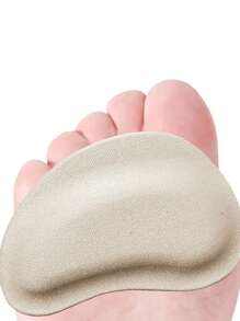 1 par de protectores antideslizantes para la parte delantera del pie de tacón alto de verano, hechos de material esponjoso para absorber el sudor y proporcionar comodidad acolchada, adecuados para mujeres con pies sudorosos
