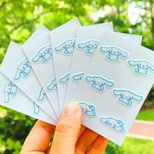 Sanrio 1pc 36PCS Characters Mosquito Repellent Stickers Set (7 Styles) - Cute Hello Kitty Kuromi Aesthetic Patches For Summer Festivals, Christmas Halloween Party Supplies, Outdoor Music Events, Travel Gear & Tech Accessories - Natural Citronella Anti-Bug Decals
