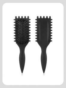 卷发刷，卷发定型刷，用于梳理和塑造男士和女士的卷发，以减少拉扯，梳子清洁爪发刷清洁爪耙式设计刷子清洁器梳子清洁刷拆卸器迷你美发仪器