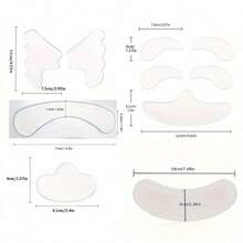 1/4/5/11pcs Reusable Silicone Cheek, Forehead, Face Lift Tape, Eye Skin Tightening Sticker - Multicolor - View 8
