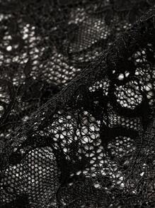 6 piezas de pantis de encaje negro sexy y de moda para mujer, ropa interior triangular romántica, elegante, suave, cómoda, transpirable y elástica, adecuada para uso diario y todas las estaciones