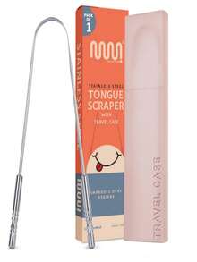 MasterMedi Tongue Cleaner With Box Is An Easy-To-Use Adult Tongue Cleaner For Oral Care And Hygiene (Single Package) - Multicolor - View 1