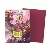 Arcane Tinmen FUNDAS DRAGON SHIELD: EDICIÓN ESPECIAL MATE DUAL: ROJO Y ORO (100 UNIDADES) - Multicolor - Ver 1