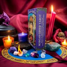 Morgan-Greer Tarot Deck - Mystical Art And Spiritual Growth, Meditation And Divination Guide - Premium Paper Cards, Suitable For Teens And Adults (Ages 14+) - PA040 - View 1