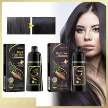 Nourishing Shampoo (Black) - Polygonum Multiflorum - Infused Formula Nourishes And Blackens Hair, Cleanses The Scalp, Repairs Damaged Strands, And Leaves Hair Silky - Smooth. - Black - View 11