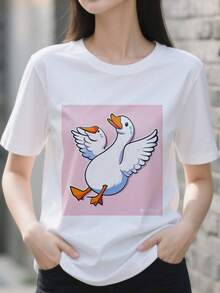 Women T-Shirts - White - View 2