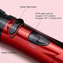 Rotating Hair Dryer Brush, Rotating Hair Brush, Rotating Blow Dryer, 3-In-1 Hot Air Styler And Rotating Hair Dryer For Dry Hair, Curl Hair, Straighten Hair