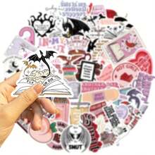 52 miếng dán hình mọt sách, miếng dán hình sách, miếng dán Kindle, miếng dán vinyl chống thấm nước, miếng dán trang trí laptop, miếng dán ván trượt, miếng dán bình nước, miếng dán sổ tay. - Nhiều màu - Xem 5