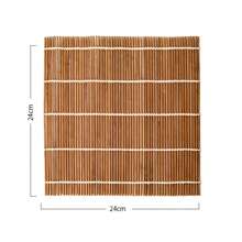 4/6pcs/Set, Sushi Roller Blinds, Seaweed Rice Wrapped White Skin Bamboo Curtains, Hand Woven Japanese Utensils, Sushi Mats - Multicolor - View 8