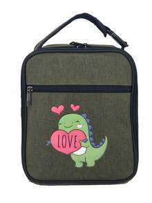 Kids' Cute Butterfly & Dinosaur Pattern Insulated Lunch Bag, Handheld Lunch Box Tote Bag Suitable For Boys & Girls, School, Travel, Picnic, Perfect Gift For Children's Holidays And Birthdays - one-size - View 8