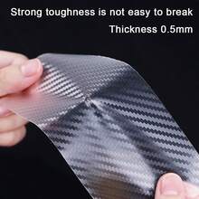 3M Door Door Door Protector Film - Clear, Scratch Resistant PET Film, Easy To Apply To Enhance Vehicle Protection, Carbon Fiber Auto Accessories, Scratch Resistant Door Edge Protector For Car Protection And Decorating Car Bumpers - White - View 8