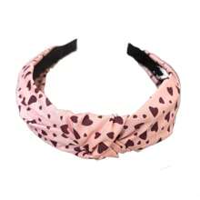 1pc Korean Style Wide Edge Headband Hair Clip, Criss-Cross Fabric Hairband, Versatile Elegant Hair Accessory For Outing