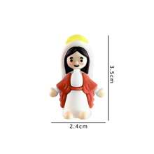 5/10/20/30pcs Mini Jesus Doll, Hide And Seek Party Gift, Miniature Jesus, Christian Toy, Center Piece Decoration, Party Favor, Tabletop Decor. Jesus Gift For Christmas And Birthday, Mini Jesus, Christian Items, (Random Color)